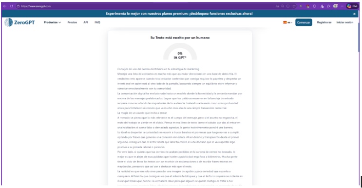 comprobacion ia -